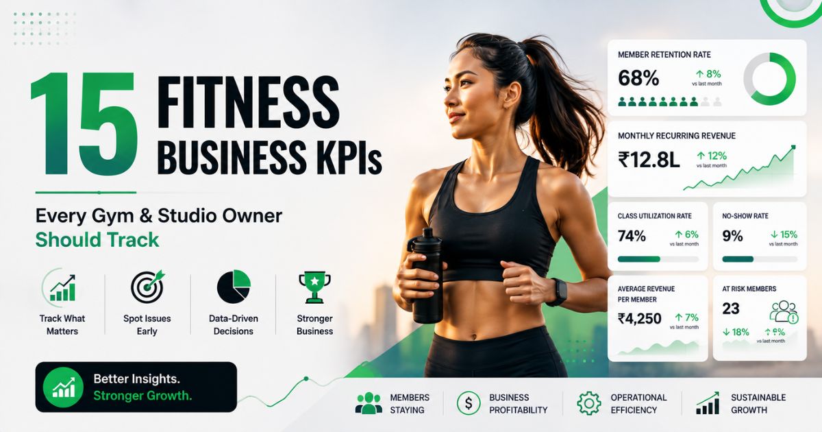 15 Fitness Business KPIs Every Gym & Studio Owner Should Track
